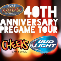 Party With Andy At Our 40th Anniversary Pre-Game Tour