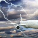 Passenger Gets Video Of Lightening Strike On Plane [VIDEO]