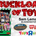 Toys for Tots Truckload of Toys At Toys R Us